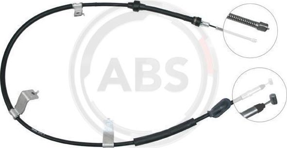 A.B.S. K13898 - Cavo comando, Freno stazionamento www.autoricambit.com