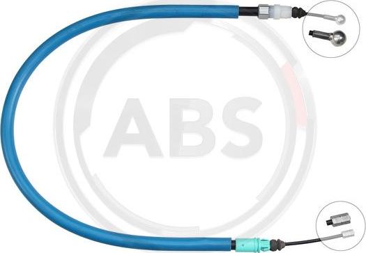 A.B.S. K13845 - Cavo comando, Freno stazionamento www.autoricambit.com