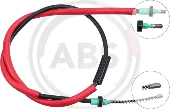 A.B.S. K13885 - Cavo comando, Freno stazionamento www.autoricambit.com