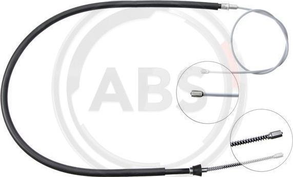 A.B.S. K13386 - Cavo comando, Freno stazionamento www.autoricambit.com