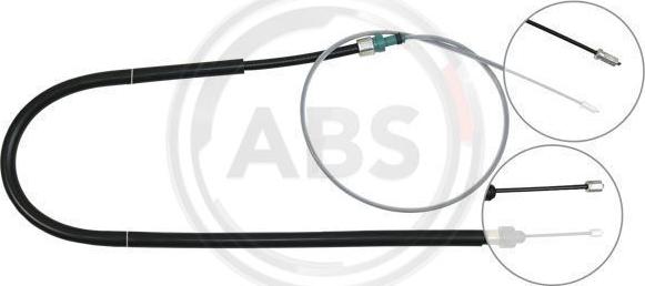 A.B.S. K12976 - Cavo comando, Freno stazionamento www.autoricambit.com