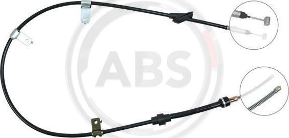 A.B.S. K12497 - Cavo comando, Freno stazionamento www.autoricambit.com