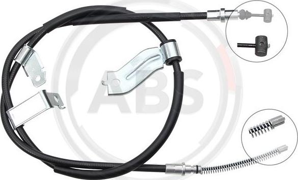 A.B.S. K12099 - Cavo comando, Freno stazionamento www.autoricambit.com