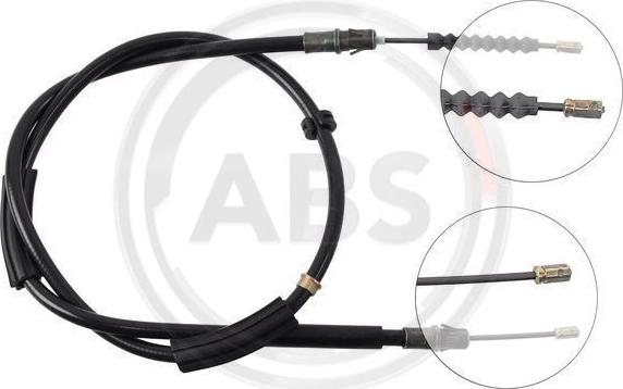 A.B.S. K12095 - Cavo comando, Freno stazionamento www.autoricambit.com