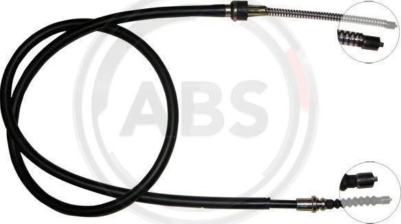 A.B.S. K12047 - Cavo comando, Freno stazionamento www.autoricambit.com