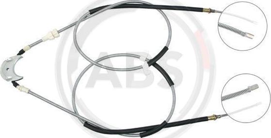 A.B.S. K12065 - Cavo comando, Freno stazionamento www.autoricambit.com