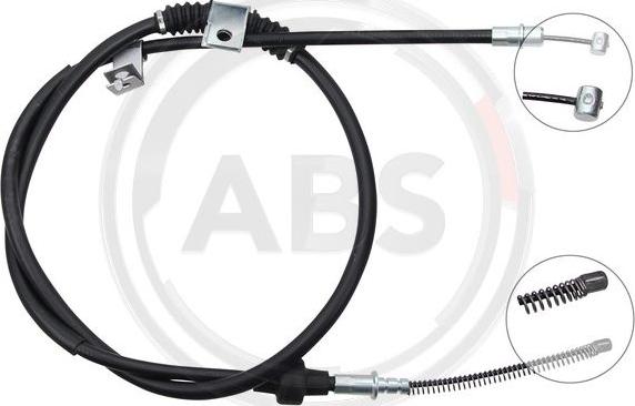 A.B.S. K12083 - Cavo comando, Freno stazionamento www.autoricambit.com