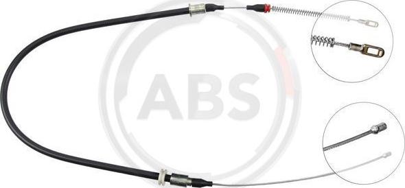 A.B.S. K12087 - Cavo comando, Freno stazionamento www.autoricambit.com