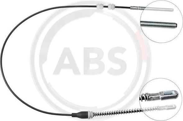 A.B.S. K12027 - Cavo comando, Freno stazionamento www.autoricambit.com