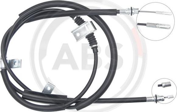 A.B.S. K12100 - Cavo comando, Freno stazionamento www.autoricambit.com