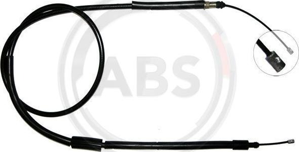 A.B.S. K12177 - Cavo comando, Freno stazionamento www.autoricambit.com