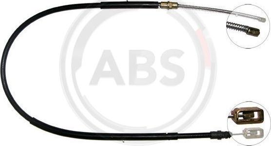 A.B.S. K12388 - Cavo comando, Freno stazionamento www.autoricambit.com