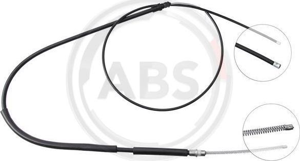 A.B.S. K12387 - Cavo comando, Freno stazionamento www.autoricambit.com