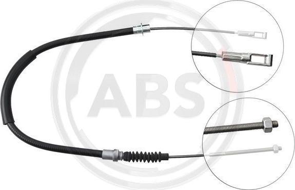 A.B.S. K12237 - Cavo comando, Freno stazionamento www.autoricambit.com