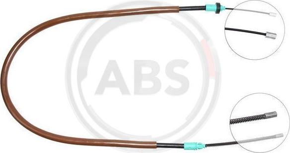 A.B.S. K12276 - Cavo comando, Freno stazionamento www.autoricambit.com