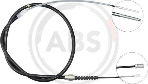 A.B.S. K12786 - Cavo comando, Freno stazionamento www.autoricambit.com