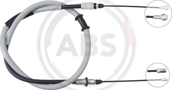 A.B.S. K17595 - Cavo comando, Freno stazionamento www.autoricambit.com