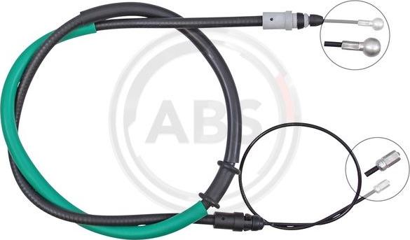 A.B.S. K17591 - Cavo comando, Freno stazionamento www.autoricambit.com