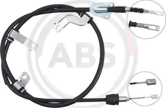 A.B.S. K17633 - Cavo comando, Freno stazionamento www.autoricambit.com