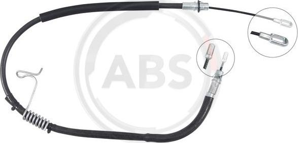 A.B.S. K17628 - Cavo comando, Freno stazionamento www.autoricambit.com