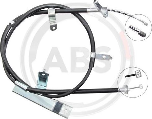 A.B.S. K17107 - Cavo comando, Freno stazionamento www.autoricambit.com