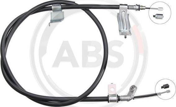 A.B.S. K17307 - Cavo comando, Freno stazionamento www.autoricambit.com