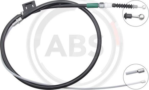 A.B.S. K17269 - Cavo comando, Freno stazionamento www.autoricambit.com