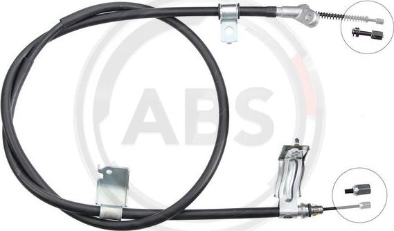 A.B.S. K17228 - Cavo comando, Freno stazionamento www.autoricambit.com