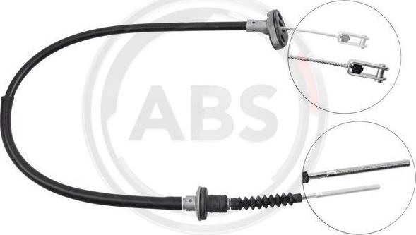 A.B.S. K25090 - Cavo comando, Comando frizione www.autoricambit.com