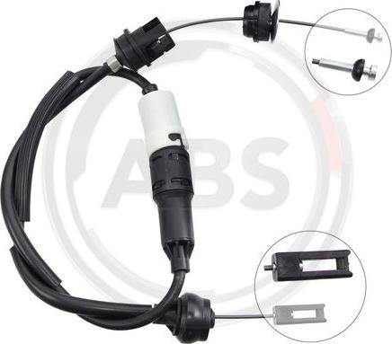 A.B.S. K28140 - Cavo comando, Comando frizione www.autoricambit.com