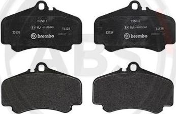 A.B.S. P65011 - Kit pastiglie freno, Freno a disco www.autoricambit.com