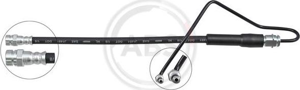 A.B.S. SL 1069 - Flessibile del freno www.autoricambit.com