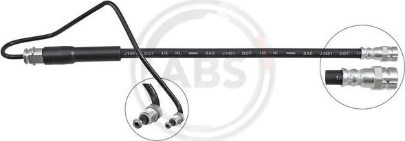 A.B.S. SL 1068 - Flessibile del freno www.autoricambit.com