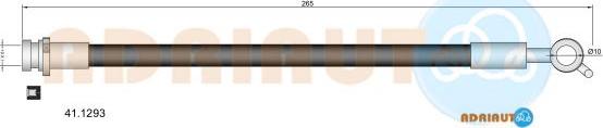 Adriauto 41.1293 - Flessibile del freno www.autoricambit.com