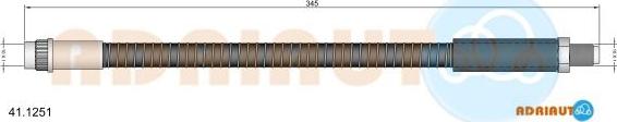 Adriauto 41.1251 - Flessibile del freno www.autoricambit.com