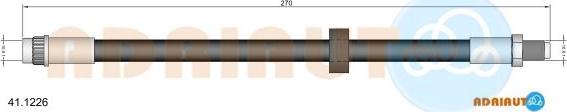 Adriauto 41.1226 - Flessibile del freno www.autoricambit.com