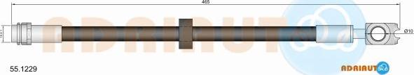 Adriauto 55.1229 - Flessibile del freno www.autoricambit.com