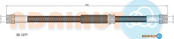 Adriauto 55.1277 - Flessibile del freno www.autoricambit.com