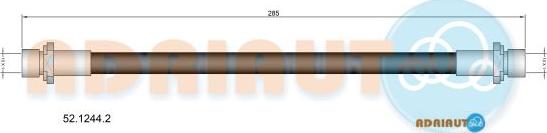 Adriauto 52.1244.2 - Flessibile del freno www.autoricambit.com