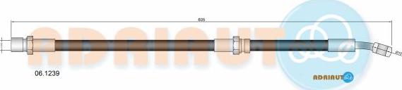 Adriauto 06.1239 - Flessibile del freno www.autoricambit.com