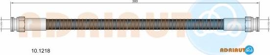 Adriauto 10.1218 - Flessibile del freno www.autoricambit.com