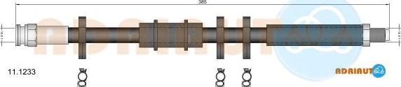Adriauto 11.1233 - Flessibile del freno www.autoricambit.com