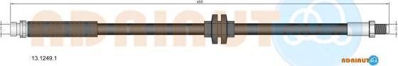 Adriauto 13.1249.1 - Flessibile del freno www.autoricambit.com