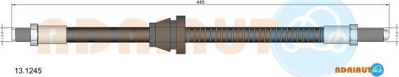 Adriauto 13.1245 - Flessibile del freno www.autoricambit.com