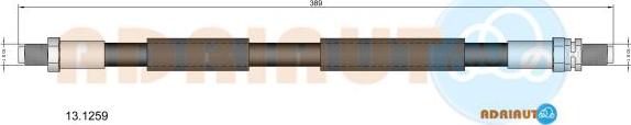 Adriauto 13.1259 - Flessibile del freno www.autoricambit.com