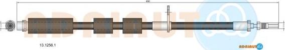 Adriauto 13.1256.1 - Flessibile del freno www.autoricambit.com