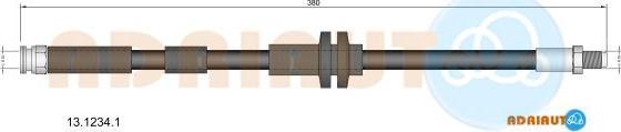 Adriauto 13.1234.1 - Flessibile del freno www.autoricambit.com