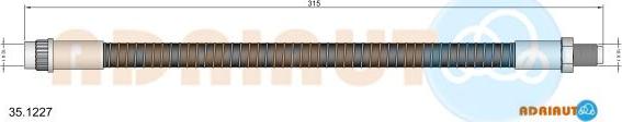 Adriauto 35.1227 - Flessibile del freno www.autoricambit.com