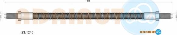 Adriauto 23.1246 - Flessibile del freno www.autoricambit.com