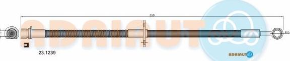 Adriauto 23.1239 - Flessibile del freno www.autoricambit.com